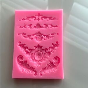 Pink Decorative Silicone Mold